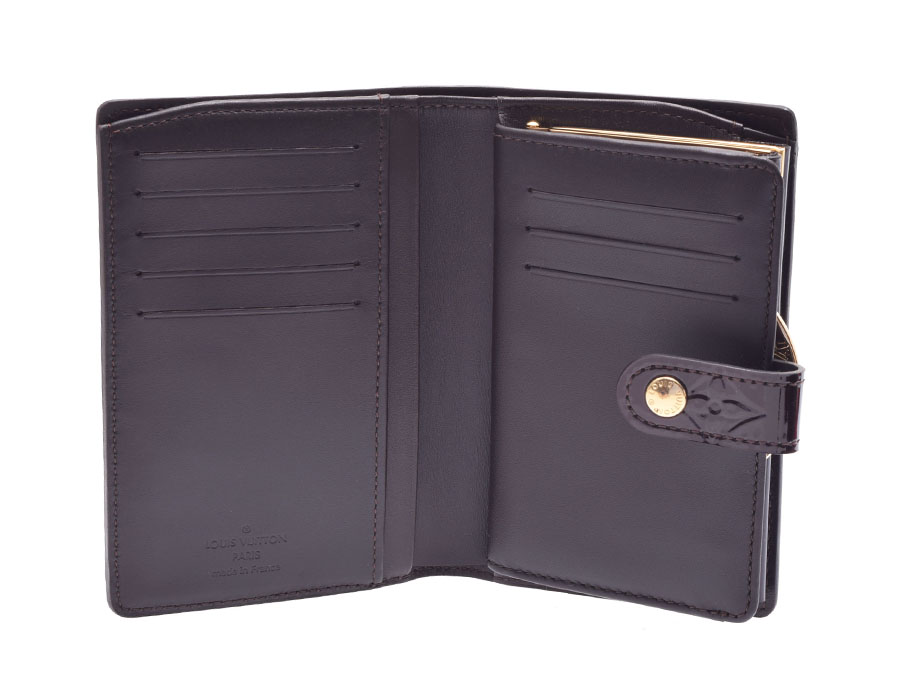 楽天市場】中古 ルイヴィトン ヴェルニ がま口財布 アマラント M93521