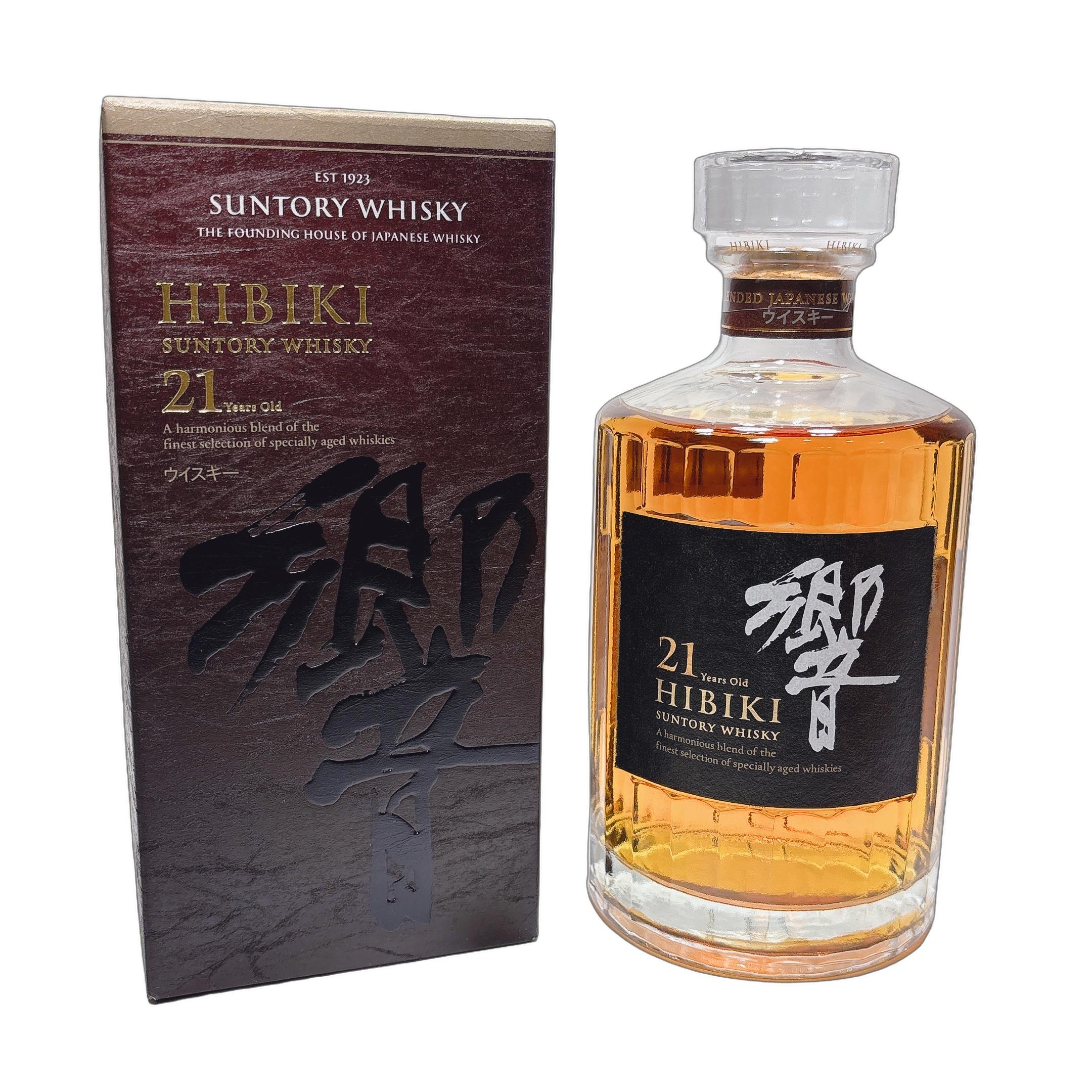 響21年空瓶3空箱3 響21年 箱付き空ボトル 3個セット サントリー