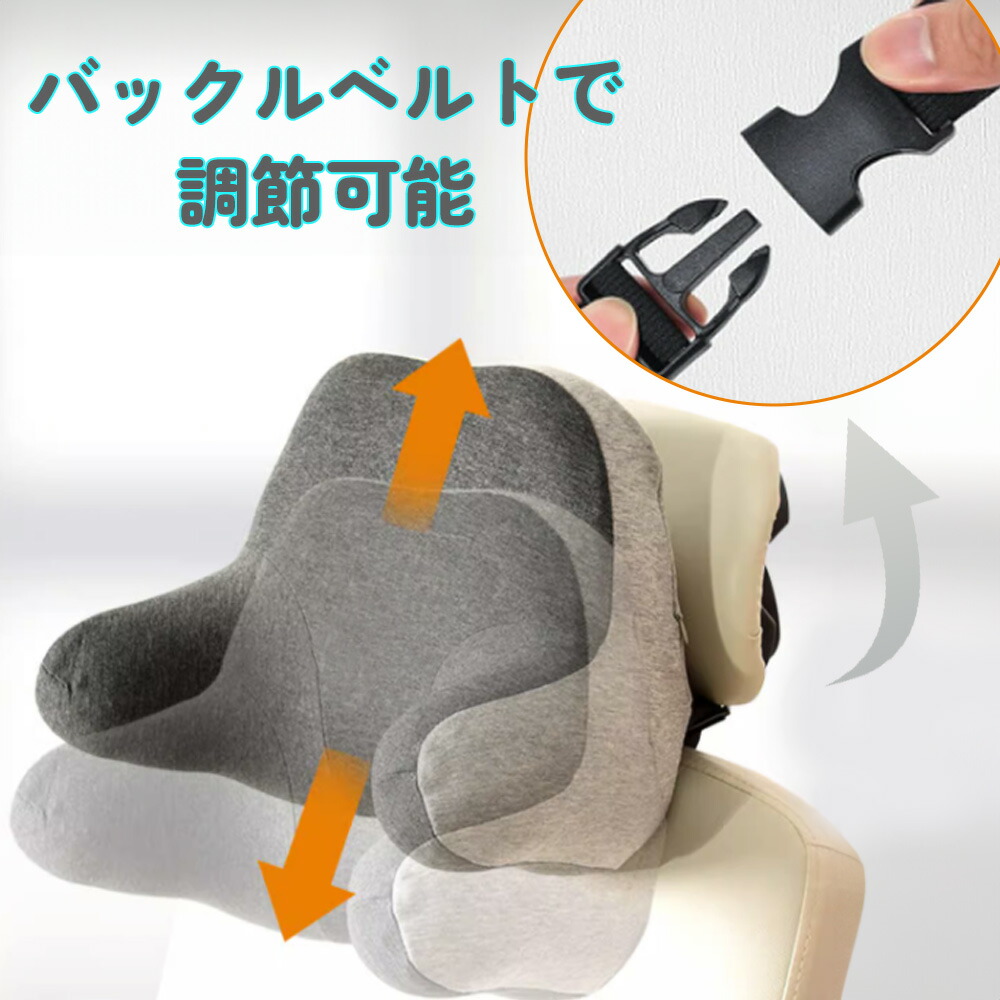 楽天市場】チェア ヘッドレスト 頭 クッション 椅子 後付け デスク