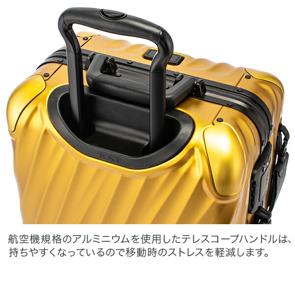 楽天市場】トゥミ TUMI スーツケース 31L 4輪 19 DEGREE ALUMINUM