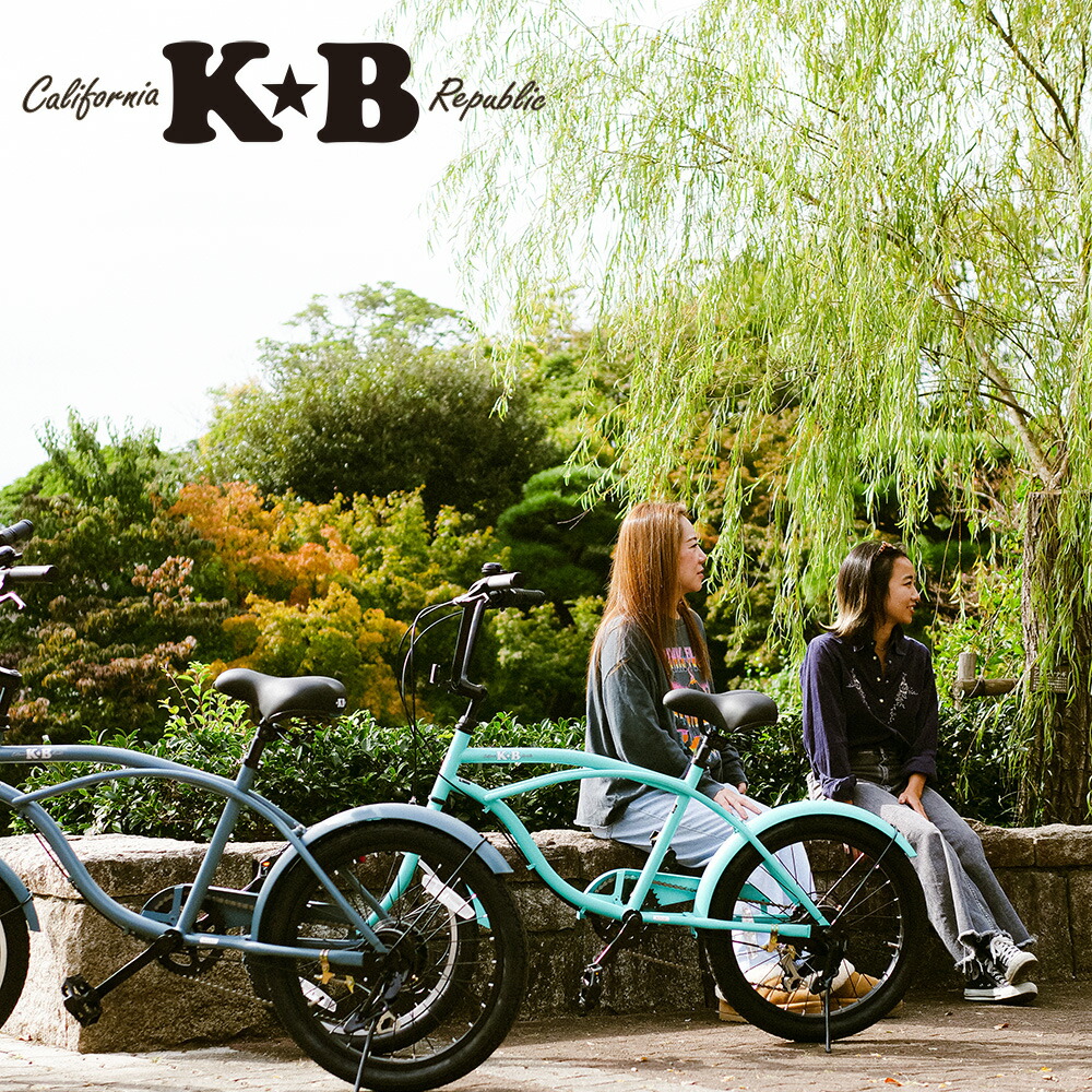 オリーブグリーン KBビーチクルーザー 自転車 オリーブグリーン KB