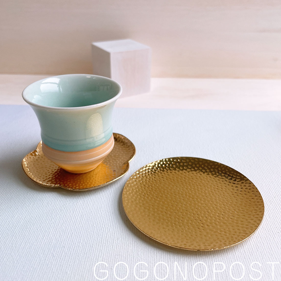 みーた おまとめ買い 真鍮 花リム 丸 コースター 4点 ドイツ 楽天市場