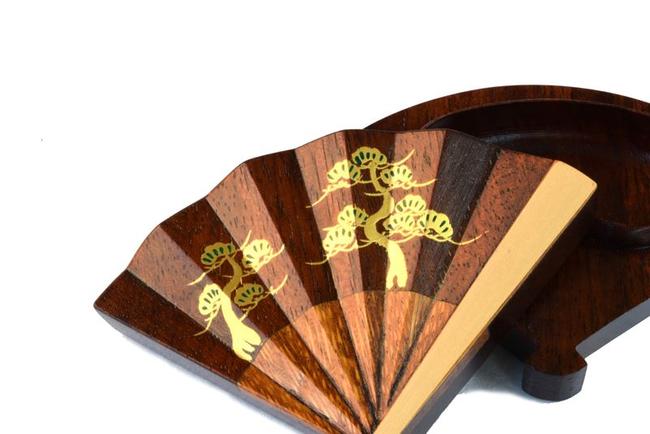 楽天市場】【ポイント10倍 エントリーで】【香合】「扇型香合」【紫檀