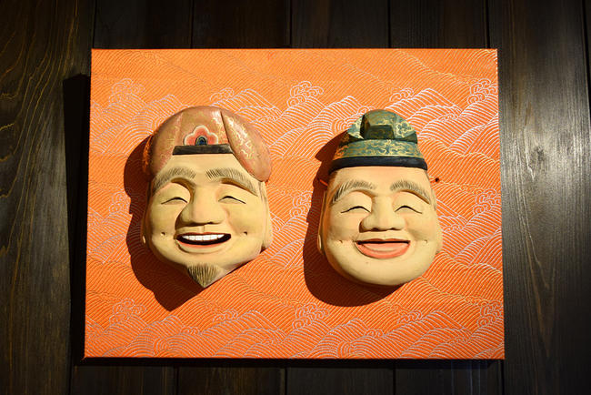 楽天市場】【開運仏像】大黒様と恵比寿様（額：縦30cm横40cm)◇木製