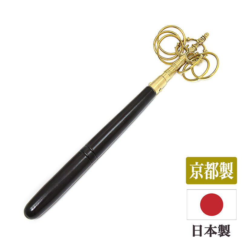 楽天市場】【錫杖】真鍮錫杖 国産品（柄：天然木）【日本製／京都産