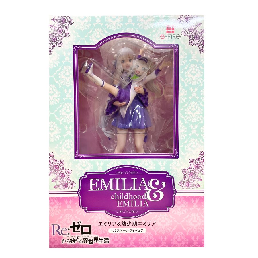 エミリア＆幼少期エミリア フィギュア 1/7 スケールフィギュア