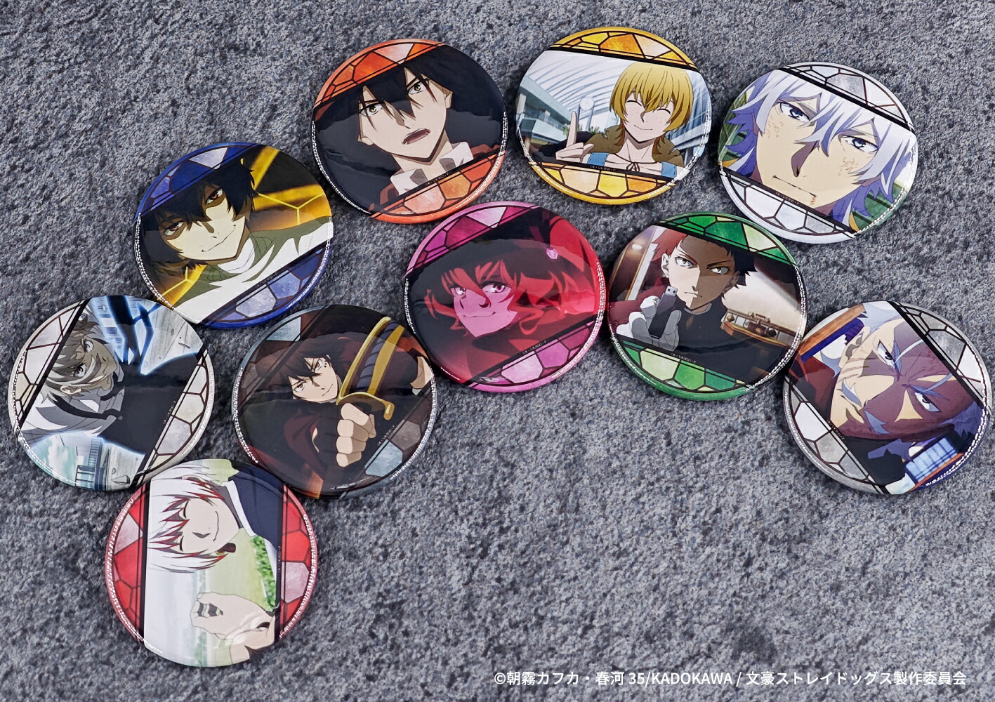 文スト 太宰治 痛バッグ 缶バッジ