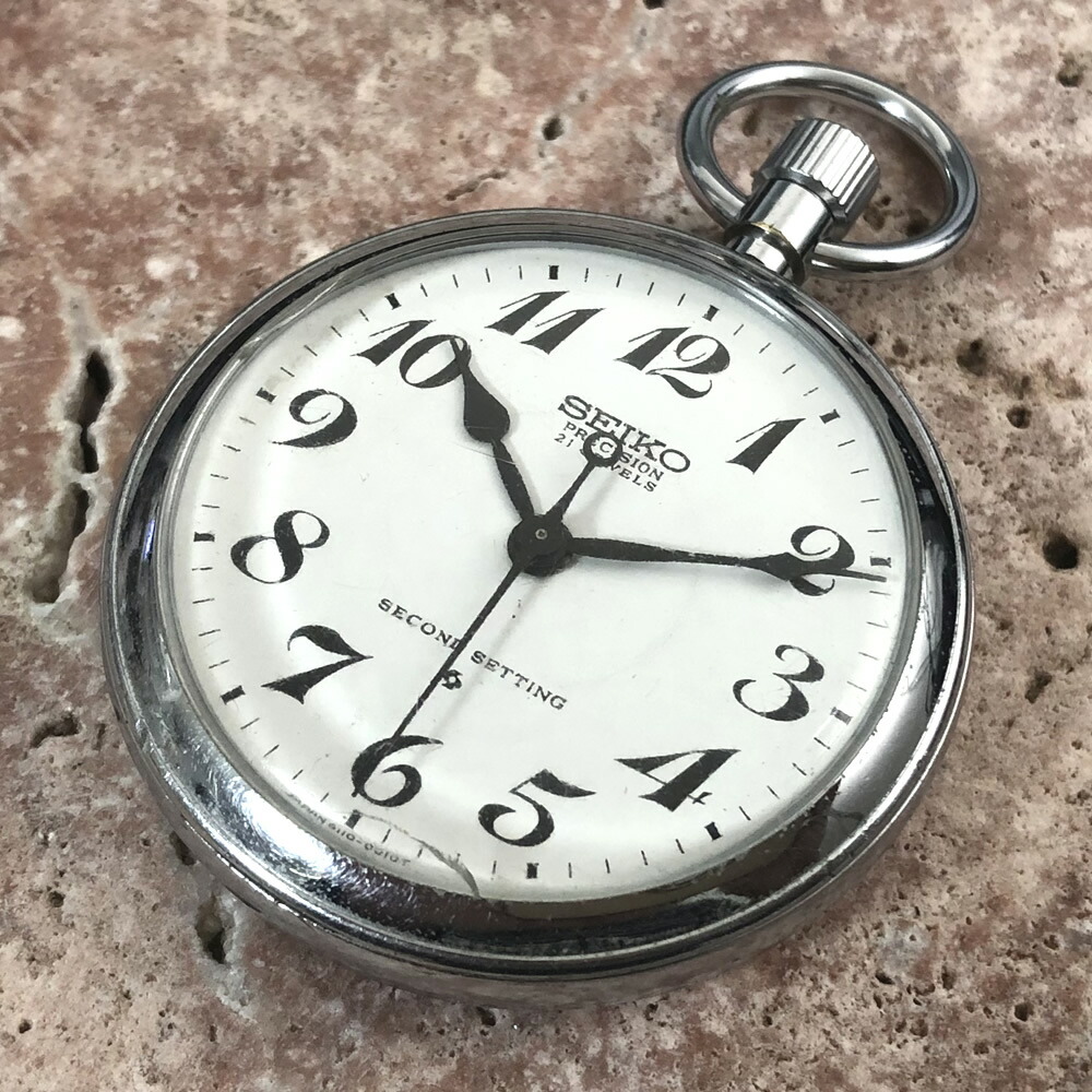 楽天市場】【中古品】SEIKO/セイコー PRECISION/プレシジョン 鉄道時計
