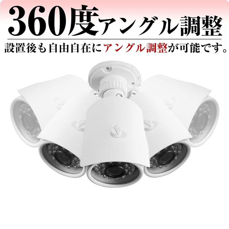 楽天市場】防犯カメラ 屋外 高画質 52万画素 アナログ 信号 2.8mm