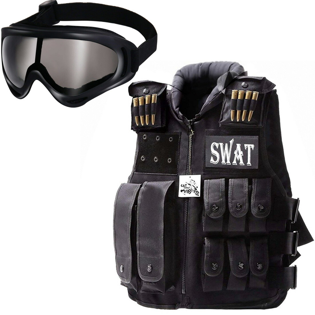 楽天市場】【あす楽翌日配達対応】SWAT コスプレ SWAT ベスト USJ