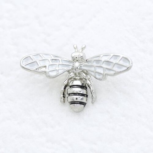 楽天市場】【P10倍クーポン】ブローチ 蜂 ハチ 昆虫 おしゃれ シルバー