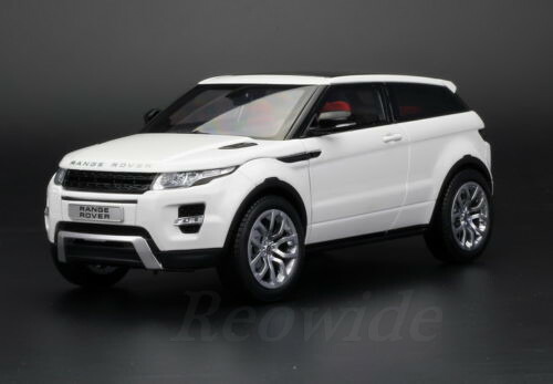 レンジローバー イヴォーク 1/18 ミニカー ホワイト
