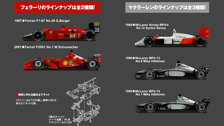楽天市場】京商 1/64 Vol.3 5台セット マクラーレン フェラーリ