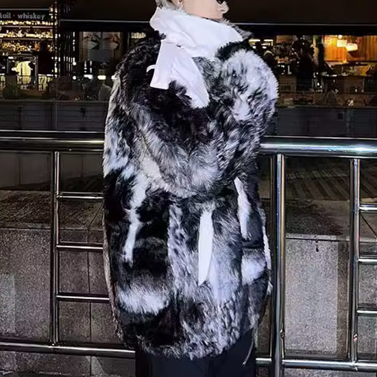 y2k fuga ファー ダウン ジャケット アウター ライダース 平成 お兄系