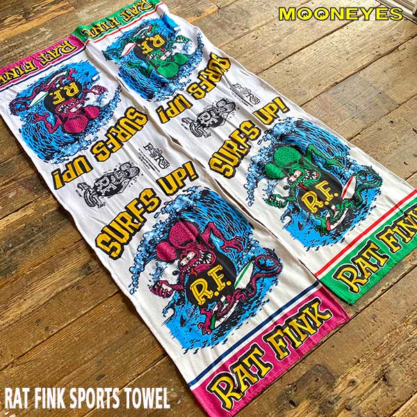 楽天市場】Rat Fink Sports Towel ラット フィンク スポーツ タオル