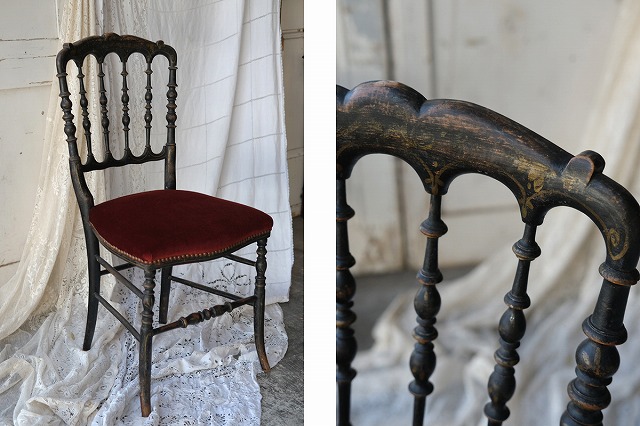 楽天市場】フランス アンティーク ナポレオンチェア 椅子 E83-1