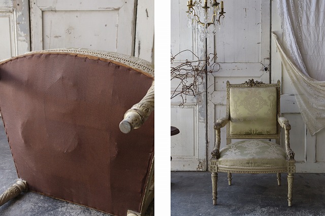 楽天市場】フランスアンティーク ルイ16世様式 1890年代 アーム付き