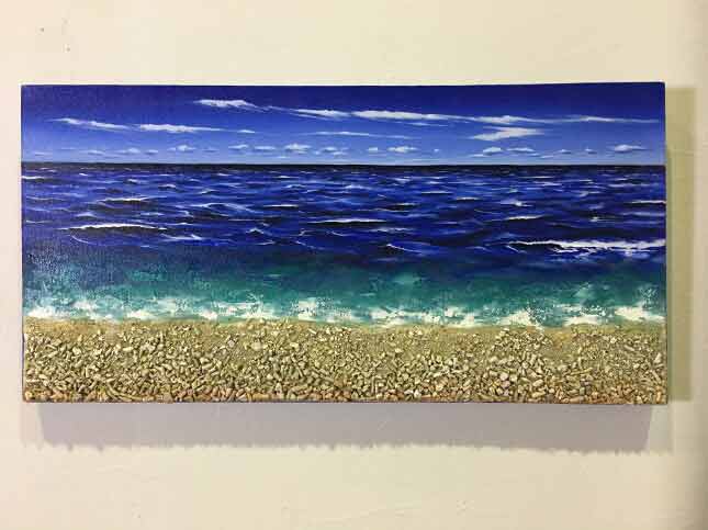 絵画 海 砂浜 癒し 南国の砂浜 舟 絵画 海 砂浜 癒し 南国の砂浜 舟