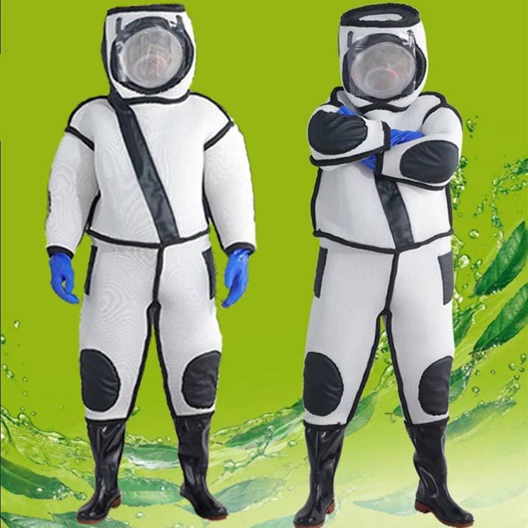 楽天市場】スズメ蜂 防護服 スズメバチ駆除用蜂防護服 フェイスネット