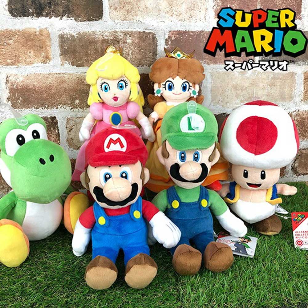 福袋スーパーマリオグッズ まとめ売り ぬいぐるみ キノピオ ルイージ