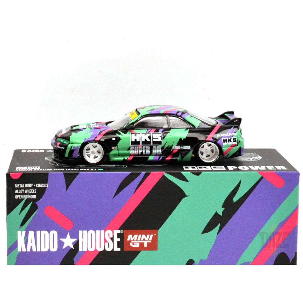 楽天市場】KAIDO HOUSE - NISSAN SKYLINE GT-R (R33) HKS V1 街道は