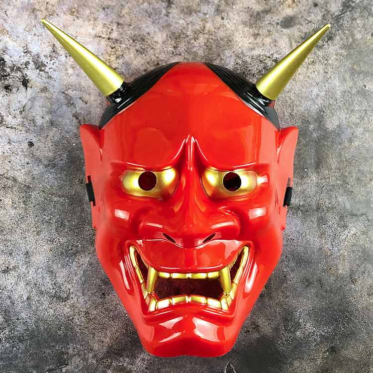 楽天市場】般若 お面 おめん 仮面 コスプレ はんにゃ 能面 2個組 鬼
