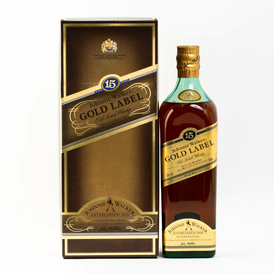 Johnnie Walker ジョニー ウォーカー ゴールド 金 ラベル 18年 GOLD