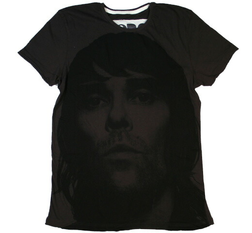 楽天市場】[Amplified] Ian Brown / Face Ikon Photo Tee (Charcoal