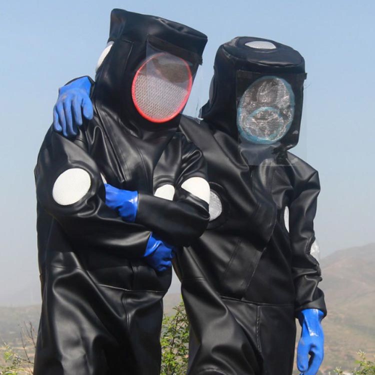 楽天市場】スズメ蜂 防護服 フェイスネット付き スズメバチ駆除用蜂