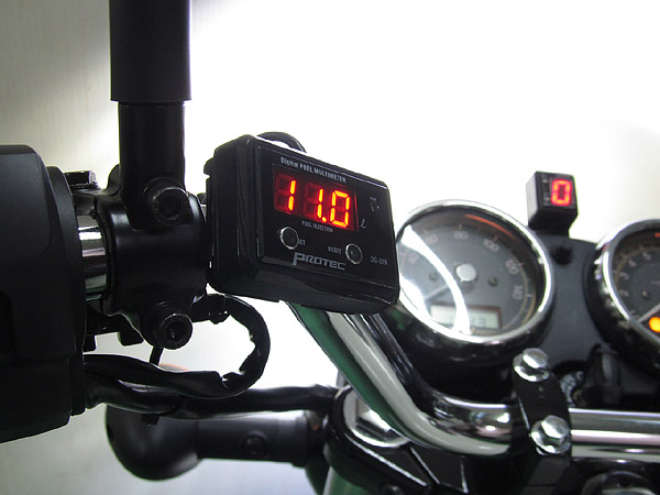 Ninja250SL 水温・油温・燃料計デジタルフューエルマルチメーター
