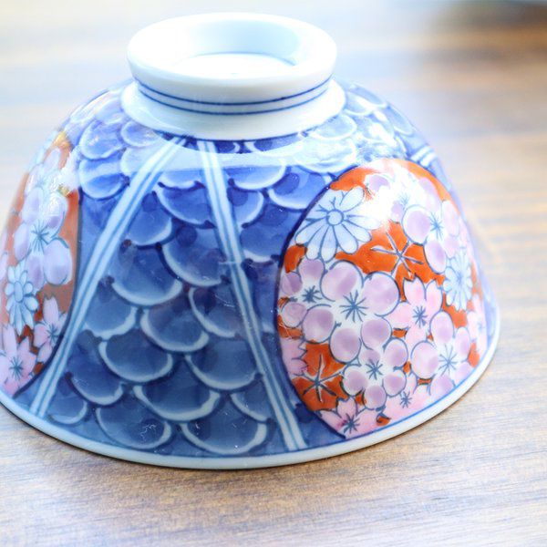 豪華絢爛 宝泉作 金襴手 青海波丸紋 平蓋碗 10客 有田焼 豪華絢爛 宝泉