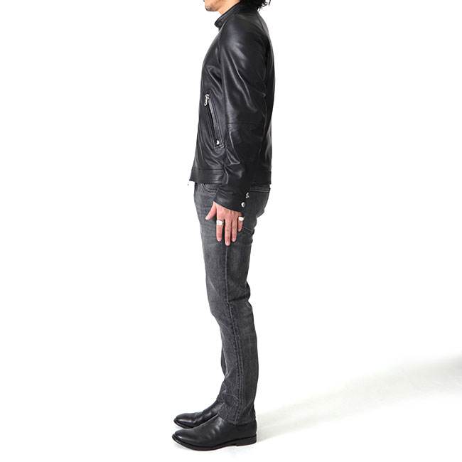 最終値下げ 極美品 EMMETI レザージャケット MASSIMO 48 最終値下げ 極