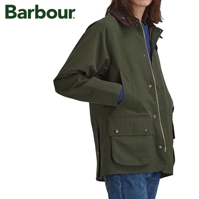 バブアー 2レイヤー クラシックビデイルノンワックスコットン ブルゾン