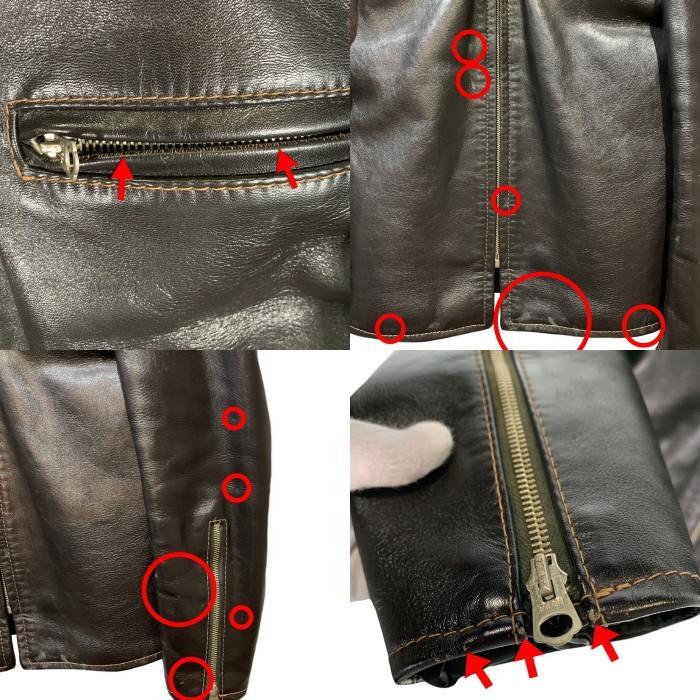 楽天市場】Buco ブコ J-100 ホースハイド シングルライダース