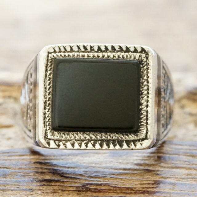 楽天市場】Tuareg Silver(トゥアレグ シルバー)オニキス 印台