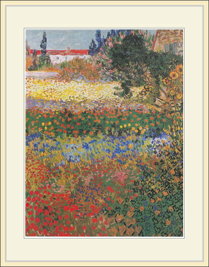楽天市場】ゴッホ・[花咲く庭] : グーピルギャラリー