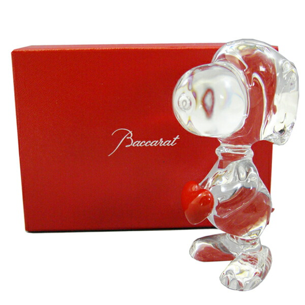 美品】☆Baccarat バカラ × SNOOPY クリスタルフィギュア☆ 楽天市場