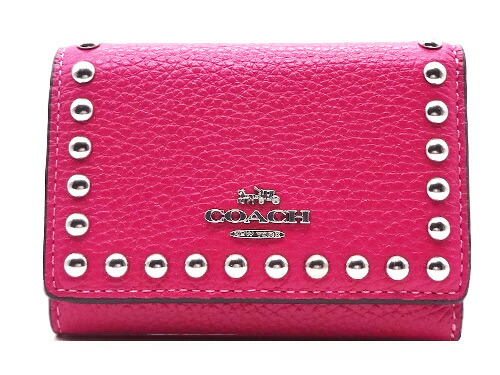 楽天市場】三つ折り財布 ピンク コーチの通販