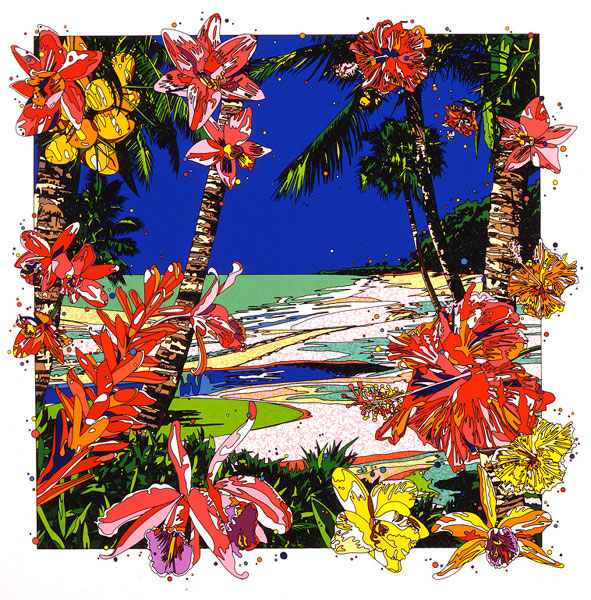 楽天市場】◇ 鈴木英人「パラディーゾ」-PARADISO- 1995年 シルク