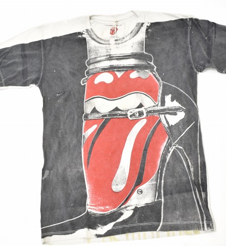 Buddhist Punk／ブディストパンク 迷彩柄ローリングストーンズTシャツ