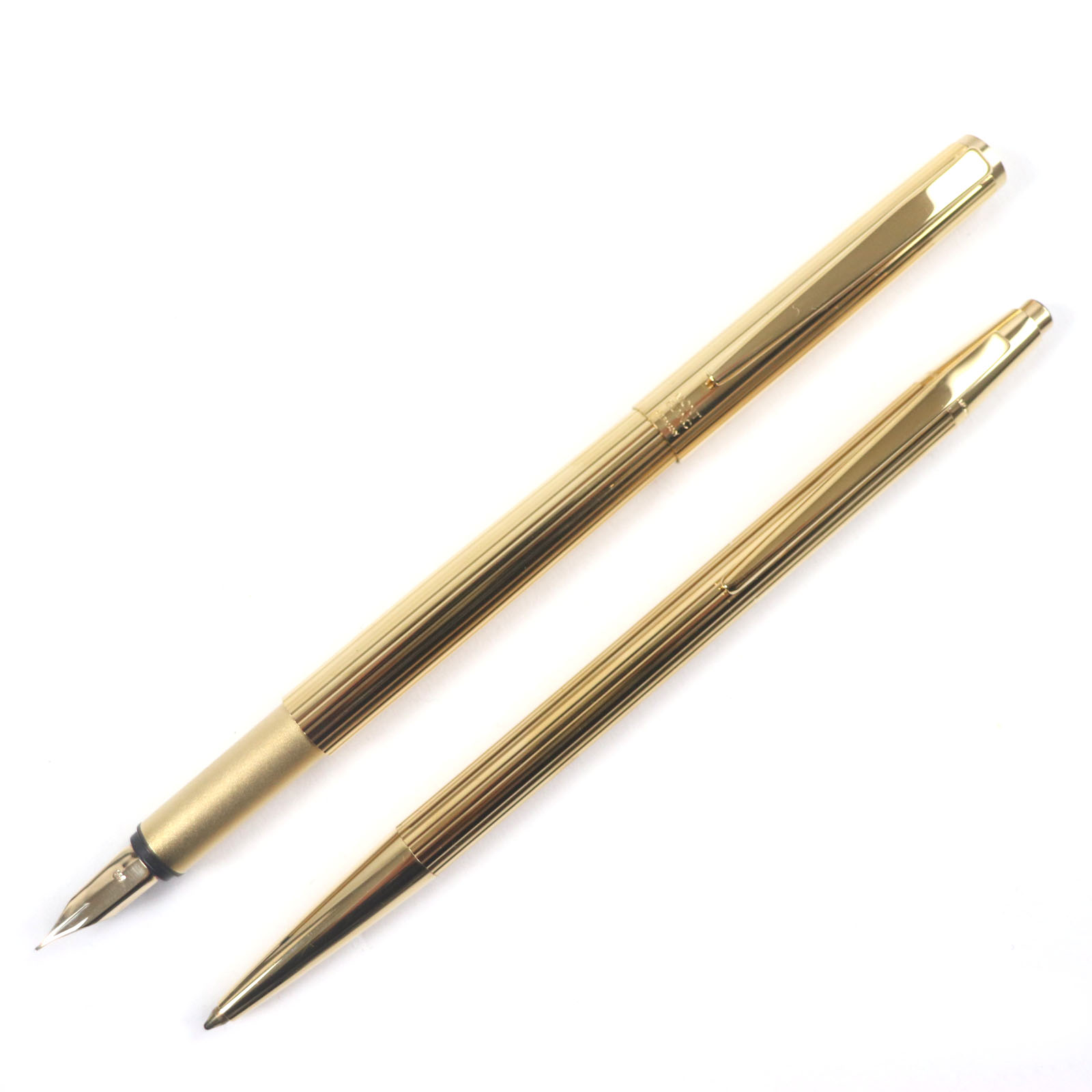 モンブラン MONTBLANC ノブレス セール ヘアライン 万年筆 ペン先14K