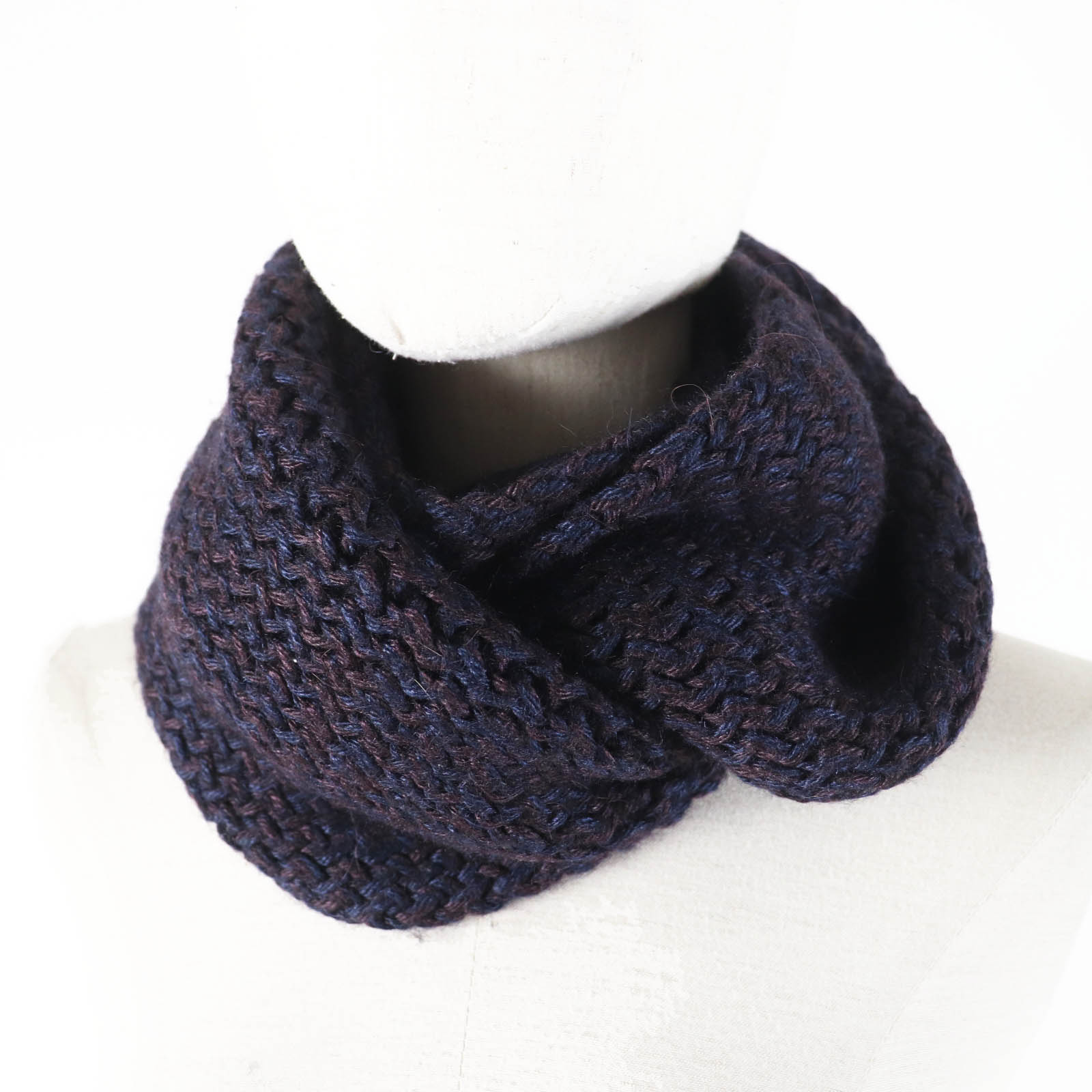 美品】HERMES エルメス スヌード ネックウォーマー