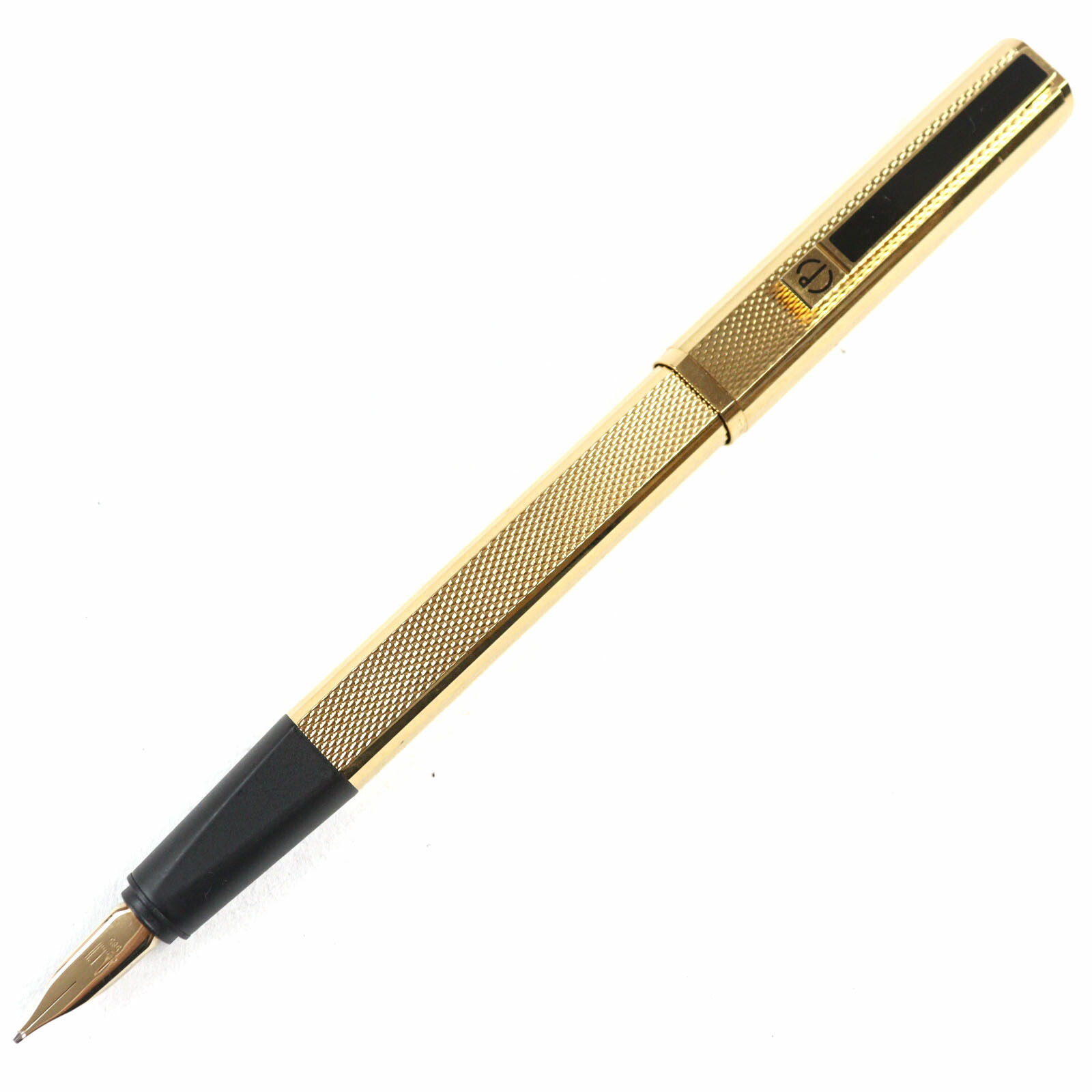 ダンヒル 14Kペン先 ゴールド 万年筆（箱付き） ダンヒル 14K 万年筆