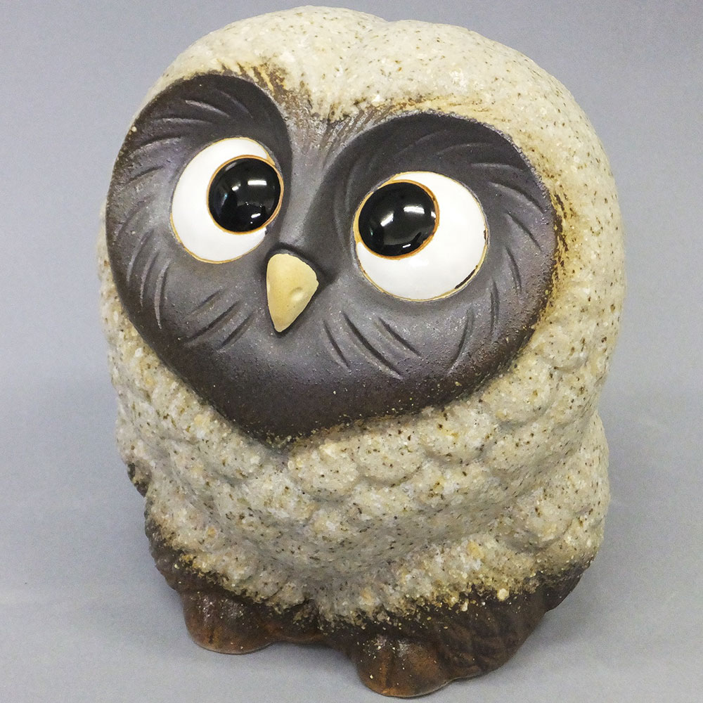 楽天市場】信楽焼 ふくろう フクロウ 梟 人気 おすすめ おしゃれ 置物