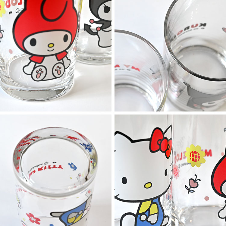 楽天市場】ガラス コップ サンリオ かわいい マイメロディ クロミ