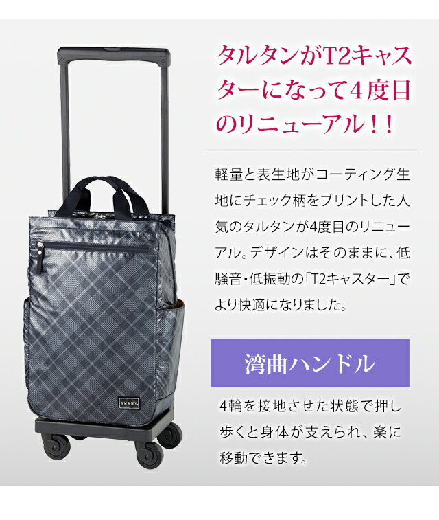 楽天市場】スワニー SWANY ショッピングカート キャリーカート 買い物