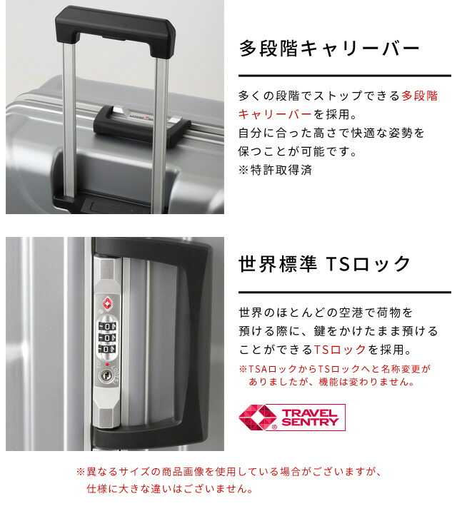 楽天市場】スーツケース キャリーケース キャリーバッグ Mサイズ