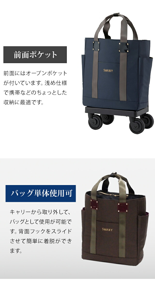 楽天市場】スワニー SWANY ショッピングカート キャリーカート 買い物