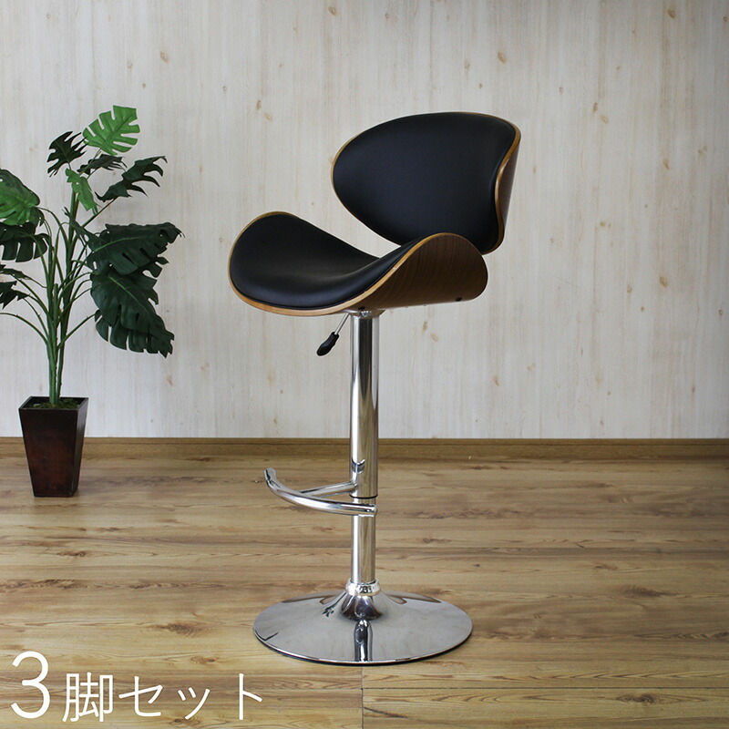 LS.shop@ カウンターチェア 3脚セット LS.shop@様専用 カウンター