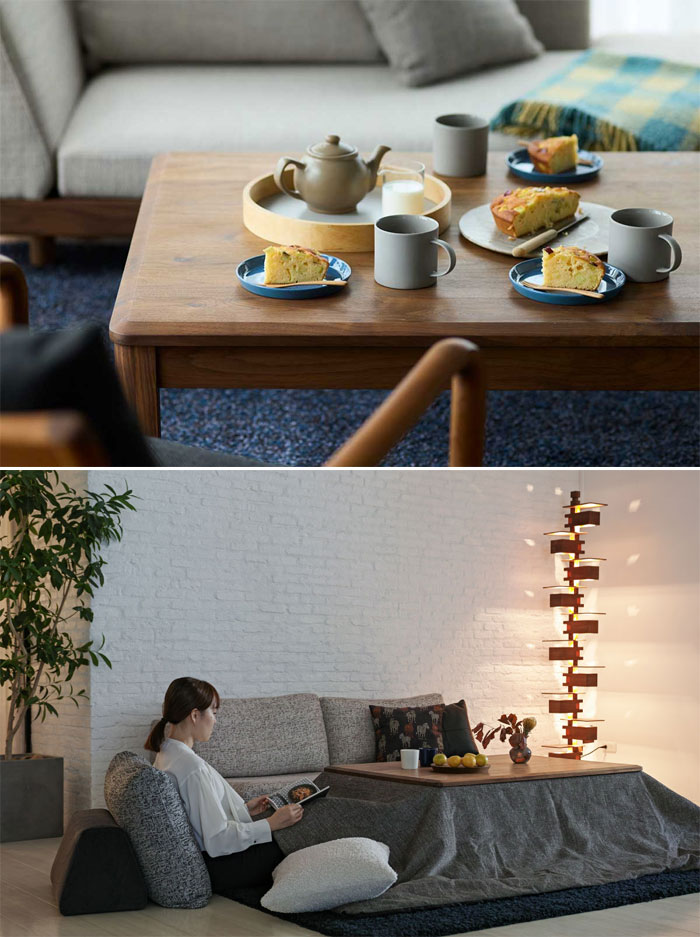 楽天市場】マスターウォール オレンジ こたつテーブル ウォールナット